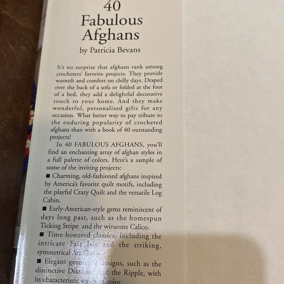 40 Fabulous Afghans by Patricia Bevans - Picture 4 of 8